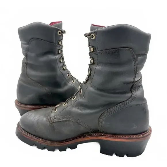 Chippewa Waterproof USA-Made 25406 Super Logger Boots 12EEE - Picture 3 of 8